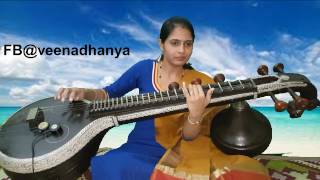 Nee Pathi Naan Pathi  Keladi Kanmani Song in Veena by Dhanya Ratheesh [upl. by Ahseal534]