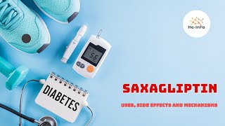 Saxagliptin  Uses Dosage Side Effects amp Mechanism  Onglyza [upl. by Aleron]