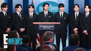 Inside BTS First White House Visit With President Joe Biden [upl. by Nolyag]