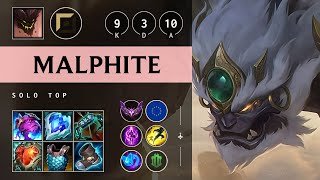 Malphite Top vs Kennen Rampage  EUW Master Patch 1419 [upl. by Domenic]