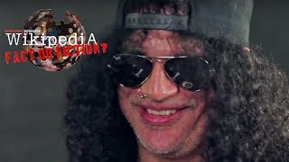 Slash  Wikipedia Fact or Fiction [upl. by Bronnie296]