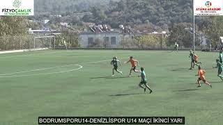 BODRUMSPORU14 DENİZLİSPOR U14 MAÇI İKİNCİ YARI [upl. by Aramois]