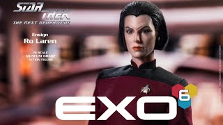 EXO6 RO LAREN  STAR TREK THE NEXT GENERATION  FIGURE PREVIEW [upl. by Shatzer]