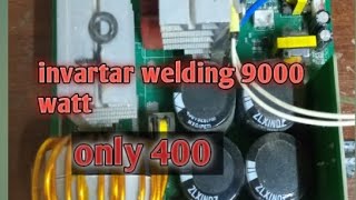 Invartar welding machine bord onlay 400 rupay me [upl. by Eiltan]