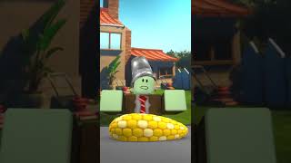 🧟 sushimonsters vs Plants 🌻 RobloxAnimation shorts short memes roblox asmr [upl. by Valsimot]