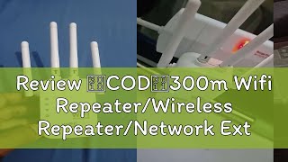 Review 【COD】300m Wifi RepeaterWireless RepeaterNetwork ExtenderWifi Signal Range ExtenderWiFi R [upl. by Najtsirk]