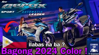 Pinaka Bagong Color version ng Aerox 155 eto na ba 2024 update  Ganda ng New Decals ilabas na ba 🇵🇭 [upl. by Mcdade154]