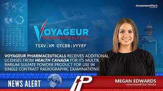 Voyageur receives additional licenses from Health Canada for its MultiX barium sulfate powder [upl. by Ennoitna]