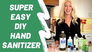 DIY Hand Sanitizer Recipe Simple Effective CDC amp WHO Compliant Hand Sanitizer Spray Formula [upl. by Nylidam595]