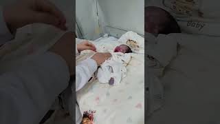 new born baby girl baby fristcry babygirl babycraying newborn babyborn cutebaby [upl. by Eatnoled]