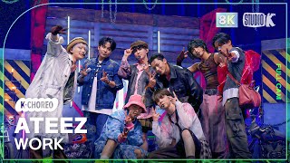 KChoreo 8K 에이티즈 직캠 WORK ATEEZ Choreography MusicBank 240531 [upl. by Niledam]