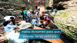 Había dictamen de protección civil para no utilizar puente colgante confirma alcalde de Cuernavaca [upl. by Columbine46]