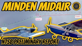 Minden NV Mid Air NTSB Preliminary Report [upl. by Noteek]