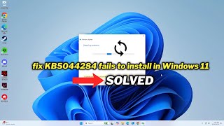 FIXED KB5044284 fails to install in Windows 11 [upl. by Nylloh395]