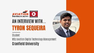 Video Interview Cranfield University student Tyron Sequeira [upl. by Ahsieym]