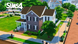 Sims 4 Multigenerational Family Home Build  Newcrest Legacy [upl. by Dominic245]