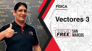 FÍSICA  Vectores 3 Descomposición vectorial CICLO FREE [upl. by Ilona308]