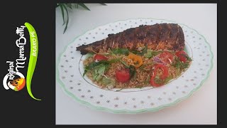 QUICK AND EASY GRILLED MACKEREL RECIPE [upl. by Elcin773]