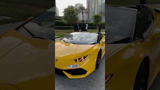 Lamborghini peele rang di 🏎️💫💥💛 shorts travel dubai lamborghini supercars [upl. by Aneehsat]