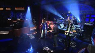 HD Cage The Elephant  quotShake Me Downquot 111 Letterman TheAudioPervcom [upl. by Romeu]