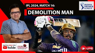 IPL 2024 Match 16 Kolkata demolish sorry Delhi Capitals for massive win [upl. by Olegnad774]