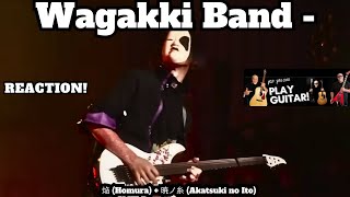 Wagakki Band Reaction 焔 Homura  暁ノ糸 Akatsuki no Ito [upl. by Junieta]