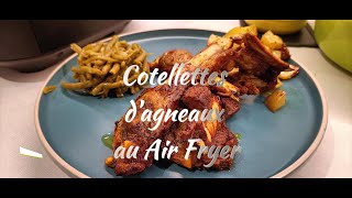 Cotelletes dagneau au air fryer [upl. by Tnomad210]