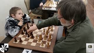 S Okmyansky 1359 vs Tweedledum 1333 Chess Fight Night CFN Rapid [upl. by Susi]