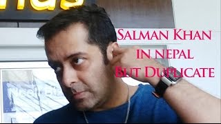 Salman Khan Duplicate in nepal [upl. by Conah649]