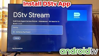 How to Install DStv on Android TV [upl. by Ecydnarb]