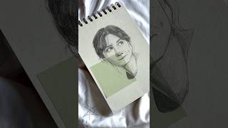 Drawing of a girl with dimples 🥰 sketch drawing art [upl. by Padraic]