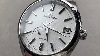 Grand Seiko Heritage Collection SBGA465 Grand Seiko Watch Review [upl. by Refanej]