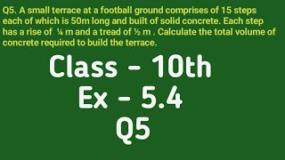 Ex 54 Q5 Class10  AP Chapter 5  Exercise 54  Class10  NCERT  Class10 Ex 54 Q5 [upl. by Dawson460]