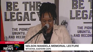 Prof Lumumba delivers the Nelson Mandela memorial lecture 17 July 2018 [upl. by Ellenid]