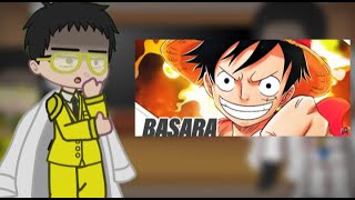 Marinha reagindo ao rap do Luffy parte 23 gacha react One Piece [upl. by Dilks]