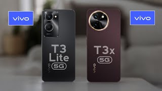 vivo T3 Lite 5G vs vivo T3x 5G [upl. by Yukio]