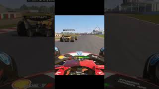 The art of overtaking🔥 f124 shorts overtake f1shorts [upl. by Atirehc]