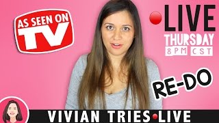 LIVE NOW ReDo Testing As Seen on TV Products  Vivian Tries Live  Stone Wave [upl. by Carita617]