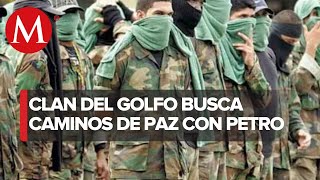 Clan del Golfo anuncia cese al fuego por inicio de una quotera distintaquot en Colombia con Petro [upl. by Eedolem625]