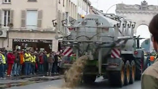 Strajk Rolników we Francji [upl. by Naillij]