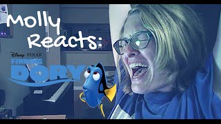 Finding Dory First Trailer Reaction Feat Michelle [upl. by Harlen]