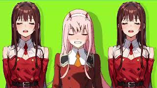 ZeroTwo Dance Feat Megumin Phut Hon amp MEMEME 4K 60FPS [upl. by Nailil]