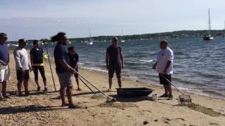 Clamming on Block Island with Kirk Littlefield [upl. by Nahgiem]