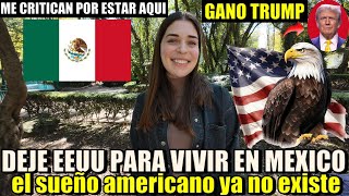 🇺🇸Gringa Prefiere VIVIR en MEXICO que ESTADOS UNIDOS de NORTEAMERICA [upl. by Ardine]