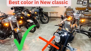 Best color in New Classic 350 in 2024 🔥 All color and Price newclassic350 [upl. by Ykvir]