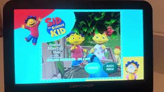 Openingmenu walkthrough to Sid the Science Kid Special Mom Day Meal 2011 Singaporean DVD [upl. by Alletse]