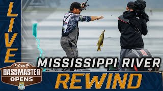 2024 Bassmaster OPENS LIVE at the Mississippi River [upl. by Inol]