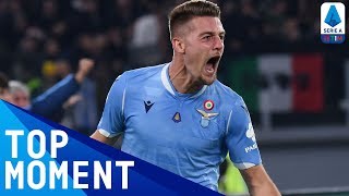 MilinkovićSavić Scores A Superb Strike to Edge Lazio in Front  Lazio 31 Juventus  Serie A TIM [upl. by Akinahs]