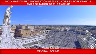 Holy Mass with Canonization and Angelus 09 October 2022 Pope Francis [upl. by Mallina]