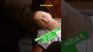 What EMINEM did in his 1st OSCAR 😴 eminem viral shorts [upl. by Golding]